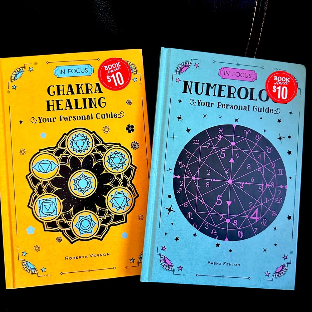Numerology and Chakra Healing books
